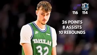 Cooper Flagg Vs Utah Jazz (January 8, NBA 25/26 Regular Season)