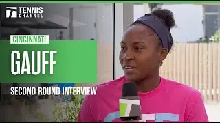Coco Gauff talks close encounter with a gator 🐊 | 2025 Cincinnati