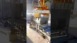 100,000 m&sup3; Polystyrene concrete block machine production line - expanded clay block cutting machine