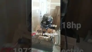 1973 Evinrude 18hp 2 stroke #boat #motor #project #Evinrude