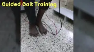 Electrical Stimulation Guided Gait Training After Unilateral Foot Drop