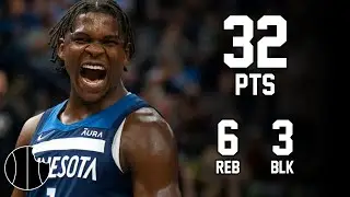 Anthony Edwards Highlights | Timberwolves vs. Nets | 10th Mar 2023