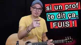 &Eacute;vite ces deux types de PROFS de Guitare !