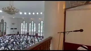 صلاة الجمعة من جامع الشيخ عبدالقادر فقيه والتبليغ بمقام العشاق ..