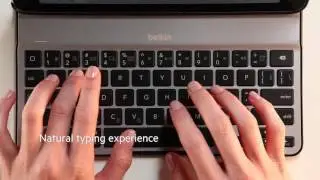QODE&trade; Ultimate Lite Keyboard Case for iPad Air 2 - Belkin