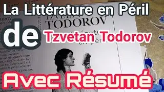 La Littérature en Péril de Tzvetan Todorov Résumé