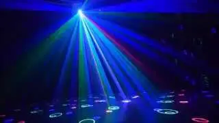 PG LED LASER RGB 1100mW 1.1W PRYZMA 3D ILDA DMX