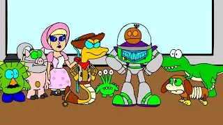 Skyxar (Skylanders parodying Pixar) - Day 1. Toy Story