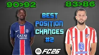 THE Best Position changes you MUST DO in FC26 Career Mode! #2