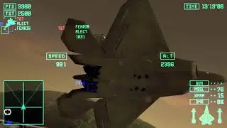 Ace Combat X: Skies of Deception | Mission 15B | First-time Gameplay
