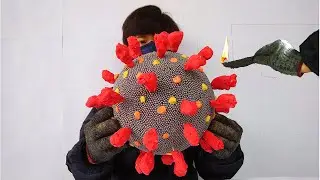 Stay At Home - Make Coronavirus Model from Matches