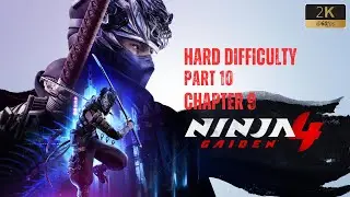 NINJA GAIDEN 4 Blind Playthrough on HARD - Part 10 Chapter 9 - No Commentary