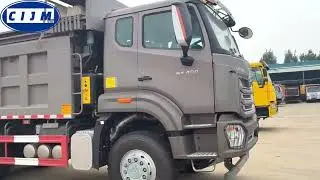 howo hohan nx dump truck grey#factory #trucking #howo