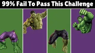 Wrong Heads Top Superheroes | Hulk l Can You Guess The Body? | Puzzle Game