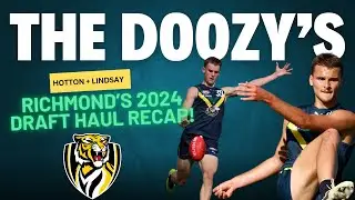 The Doozy's have landed! - Richmond's 2024 Draft Haul recap | Mini highlights included