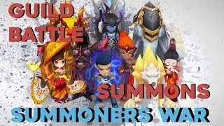 Summoners War No Nat 5 | Guild Battles and Summons