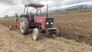 Yaz sezonu bitti Çift sezonu başladı (70-66/3,12 dönerli pulluk ile çift sürümü)