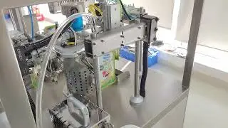Laundry detergent filling machine, stand up pouch liquid filling and sealing machine