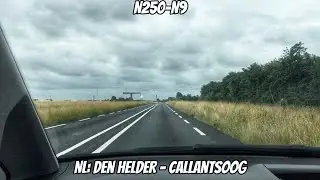 Scenic Drive in Netherlands | Dutch Countryside | Den Helder - Callantsoog | Driving Tour