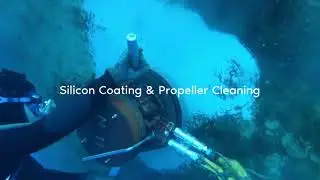Silicon Coating & Propeller Cleaning | Diving Status | #UnderwaterServices
