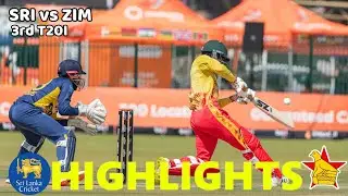 Sri Lanka vs Zimbabwe 3rd T20I | Match highlights | ZIM VS SRI T20 series 2025