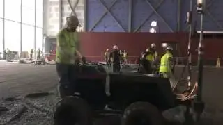 Concrete Pour at TRIA Rink