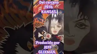 Del cercano 1976. KANSAS. PRODUCIDO POR JEFF GLIXMAN. #skullschurchrockmemorabiliastore