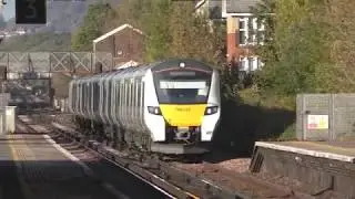 Trains at Horley Station