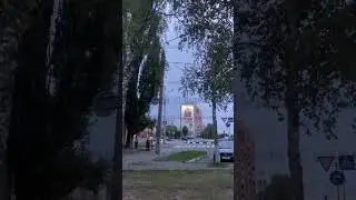 Belgorod during Ukraine missile attack couple days ago that led to temporary blackout