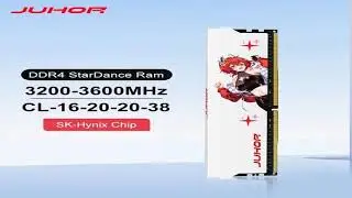 A must-have product! JUHOR Memoria Ram DDR4 (8GX2)3200MHz (16GX2)3200MHz 3600MHz 8GB 16GB Desktop