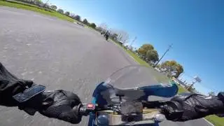 Polini GP3 Reverse chasing Honda Grom
