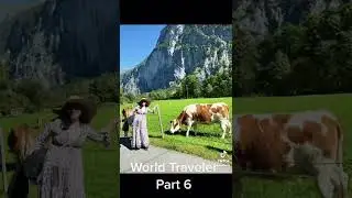 Amazingly beautiful village in Switzerland called Luterbrunnen