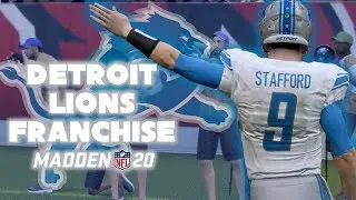 Rebuilding The Detroit Lions! - Detroit Lions | Madden NFL 20 - Ep 1