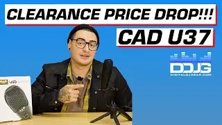 PRICE DROP! CAD U37 USB Studio Condenser Recording Microphone