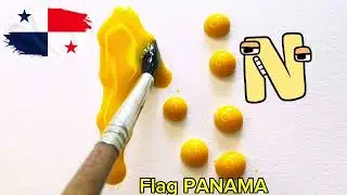 Colour mixing//alphabet lore//Flag PANAMA