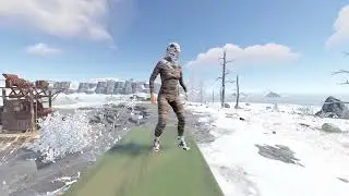 RUST SKIN SPOTLIGHT - Arctic Protection Burlap Headwrap & Shoes