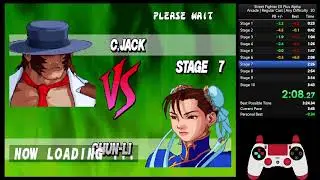 Street Fighter EX plus Alpha - Arcade Any Difficulty - Cracker Jack 3:35.27 (Old PB)