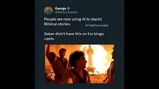 Satan&rsquo;s Bingo Card Didn&rsquo;t See THIS AI Twist 😂 #Bible #AIArt