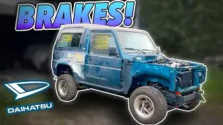 Реставрация Daihatsu Fourtrak Pt12 — восстановление тормозов