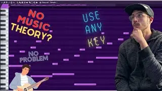How to make melodies using any Key! (No Music Theory) - FL STUDIO