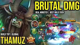 THAMUZ BEST BUILD 2026 | BUILD TOP 1 GLOBAL THAMUZ GAMEPLAY | MOBILE LEGENDS✓