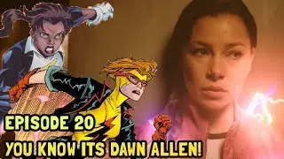 The Flash 4x20 Nerdgasm Breakdown and Easter Eggs | Dawn Allen Mystery Girl Speedster?!?!?!
