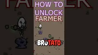 How to unlock FARMER in Brotato #brotato