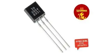 2N3904 NPN bipolar junction transistor - Aliexpress unboxing (Quick Look)