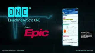 Launching AirStrip ONE&reg; from Epic