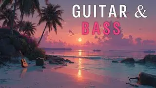 Deep House Guitar Vibes Sunset Beach Instrumental | Chill Vibes