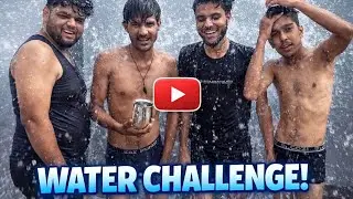 पानी में लोटा छुपा दिया 😱 | 4 दोस्तों का सबसे मज़ेदार चैलेंजकिसे मिला लोटा😂| पानी वाला खतरनाक चैलेंज