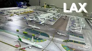 My LAX 1:400 Scale Model Airport Update June 2024