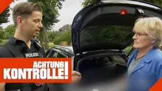 Unzulässiges Kennzeichen! PKW in Polizeikontrolle! 1/2 | Achtung Kontrolle | KabelEins