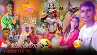 सरस्वती माँ का विदाई 😨🥺🙏😭😓 #Saraswati #funnyvlog #comedy #viral #trending #sad #motivation